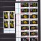 ROMANIA 2002 LP 1576 SEMNELE ZODIACULUI II BLOCURI DE 4 TIMBRE MNH