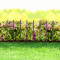 Bordura patului de flori / gard / 61 x 30 cm 10 bucăți / set