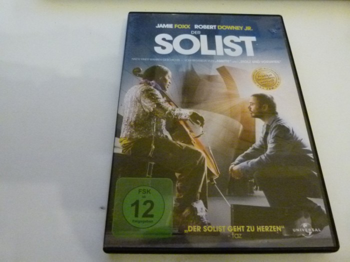 Solistul, dvd