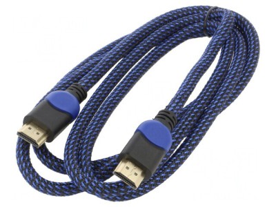 Cablu HDMI 2.0 Textil 1.8m foto