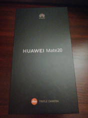 Huawei MATE 20, Dual SIM, ROM 128 GB, RAM 4 GB (culoare: Midnight Blue) foto