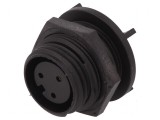 Conector circular soclu mamă PIN 3 IP68 250V