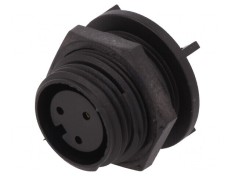 Conector circular soclu mamă PIN 3 IP68 250V