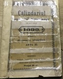 C2 MF Calendar 1898 - Bucovina, Bukowina, Cernauti