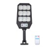 Lampa Solara Perete 279 LED, Senzor Miscare, Exterior, IP65, ABS, Alb Rece