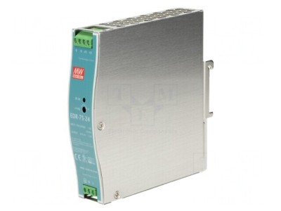 Alimentator Pulsatoriu pentru Șină DIN 76,8W 24V 3,2A foto
