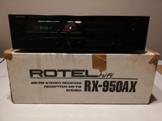 Amplificator-Stereo Receiver ROTEL RX-950AX - Impecabil/Cutia Originala foto