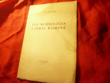 Tache Papahagi - Din morfologia limbii romane 1937 Socec , 23 pag