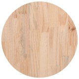 vidaXL Blat de masă, &Oslash;40x2,5 cm, lemn masiv de pin