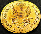 Replica dupa moneda istorica 1/2 CARLINO SARDINIA - ITALIA, anul 1787 * cod 5370