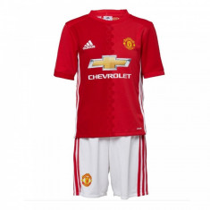 adidas Baieti Manchester United Mini Kit Rosu Alb foto