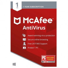 Licenta 2024 pentru McAfee ANtiVirus - 1-AN / 1-Dispozitive - TSS