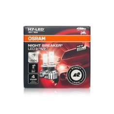 Bec Led Osram H7 Night Breaker Omologat RAR , Gen 2+ 230% Pro 12V,16W Cod: 64210DWNBG2B2-230