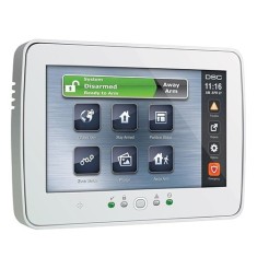 Tastatura touch screen color 7 inch, 248 zone, alb, EN/RO, SERIA PRO - DSC HS2TCHPROEE1 SafetyGuard Surveillance