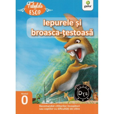Iepurele si broasca-testoasa. fabulele lui esop: nivelul 0 foto