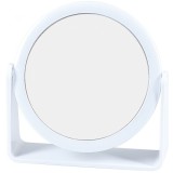 Oglinda machiaj cu lupa si picior, plastic, Top Choice 85055 (marire x7)