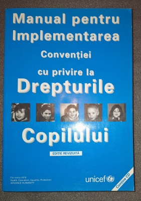 Manual pentru Implementarea Conventiei cu privire la Drepturile Copilului foto