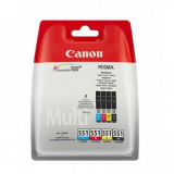 Canon cli-551cmyb inkjet pack cartridges