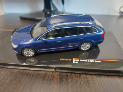 Macheta SKODA SUPERB 2 COMBI 2008 - Ixo, scara 1/43, noua. foto