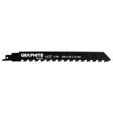 Panza HM pentru fierastrau sabie 240x23x1,5 mm, 2TPI, Graphite