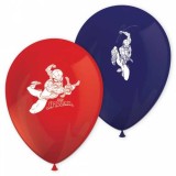 Set 8 baloane latex Spider-Man 28 cm