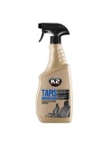 K2 Tapis Solutie Curatat Tapiterie Auto, Textile, Universal, 750ml - Curatare Profunda, Elimina Pete, Reimprospateaza