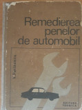V. PARIZESCU - REMEDIEREA PENELOR DE AUTOMOBIL - 1970