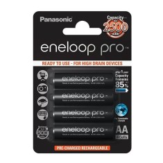 ACUMULATORI AA 2500MAH PANASONIC ENELOOP PRO foto