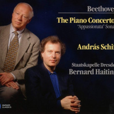 Beethoven: The 5 Piano Concertos, Appassionata Sonata | Andras Schiff, Bernard Haitink, Staatskapelle Dresden