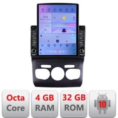 Navigatie Citroen C4 2011-2016 H-241 ecran tip TESLA 9.7&quot; cu Android Radio Bluetooth Internet GPS WIFI 4+32GB DSP 4G O CarStore Technology