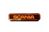 Cumpara ieftin Lampa gabarit cu LOGO NEON galben SCANIA 12-24 V