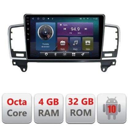 Navigatie Mercedes ML W166 NTG4.5 C-W166 Octa Core cu Android Radio Bluetooth Internet GPS WIFI 4+32GB CarStore Technology