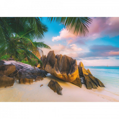Puzzle Paradisul Din Seychelles, 1000 Piese foto
