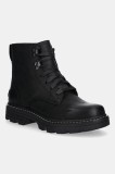 Sorel cizme REVEL RD BOOT LACE WP culoarea negru, cu toc plat, 2144871010