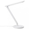 Lampa Birou LED Reincarcabila M8002 Alba, Control Tactil, USB, Design Modern
