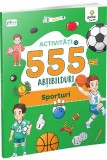 Cumpara ieftin Activitati Cu 555 Abtibilduri - Sporturi, - Editura Gama