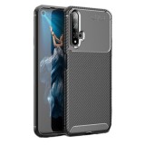 Husa Auto Focus Carbon compatibila cu Huawei Nova 5T - Negru, ALC MOBILE