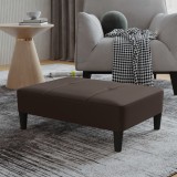 Cumpara ieftin Taburet, maro, 78x56x32 cm, piele ecologică