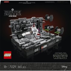 LEGO&reg; Star Wars&trade; - Diorama zborului prin transeele de pe Death Star&trade; 75329, 665 piese