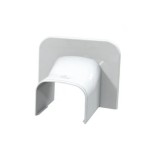 Terminatie Perete Canal Mascare OPTIMA TA62 11106004, PVC Alb