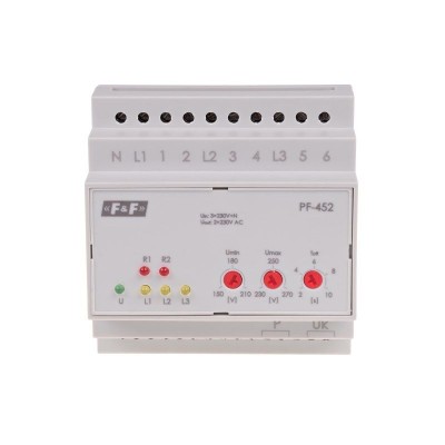 Releu Monitorizare Tensiune Șină DIN IP20 PF-441 foto