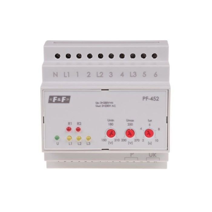 Releu Monitorizare Tensiune Șină DIN IP20 PF-441
