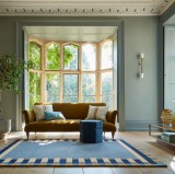 Cumpara ieftin Covor Lois Scallop Kai Wool Albastru 120X170 cm, Flair Rugs