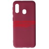 Husa Silicon Burgundy Samsung Galaxy A20e - Calitate Superioară, High Copy