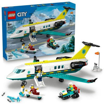 LEGO Avion-ambulan&amp;Aring;&amp;pound;a pentru urgen&amp;Aring;&amp;pound;e Quality Brand foto