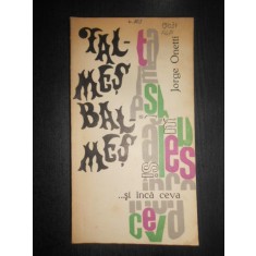 Jorge Onetti - Talmes Balmes si inca ceva (1969)