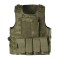 Vestă tactică, v&acirc;nătoare Airsoft CarrierPlate, Multifunctionala, Olive