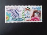 2009 - Romania - Ziua Internatioanla a Nonviolentei - timbru