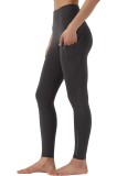 Leovqn Legging Sport pentru Femei, Pantaloni Sport Opați, Talie &Icirc;naltă, Legging Yoga cu Buzunare Laterale