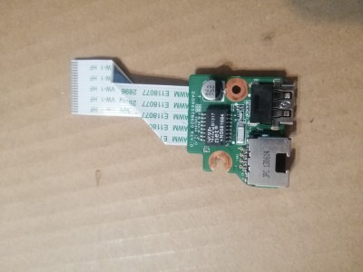 placa port usb lan HP Pavilion 15-E 15-e006sg E025SL E004SL e015sz da0r65tb6d0 foto